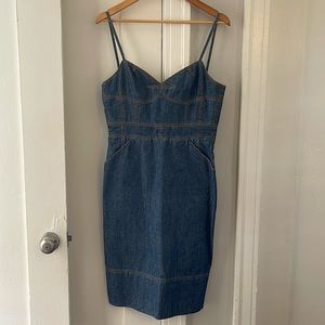 Vintage Marc Jacobs Denim Midi Dress